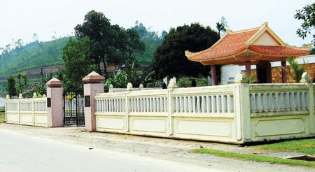 The site where 14 members of the Volunteer Youth Force were killed in a bomb attack at Truong Bon in 1968. (Photo: SGGP)